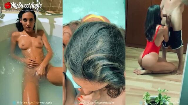 [ MySweetApple ] Onlyfans Leak Best Compilation, 3 Cumshots And Lots Of Sex