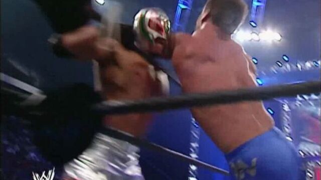 Chris Benoit & Kurt Angle vs Edge & Rey Mysterio, WWE No Mercy 2002