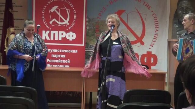 Стихотворение Л.Рубальской читает Лия Яткевич. Елена Карулина, Людмила Жиганова, Владимир Кастерин - частушки.