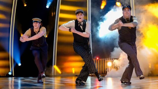 Top 3 Guys Broadway Routine - Keaton Kermode/Carter Williams/Beau Harmon - S17E10