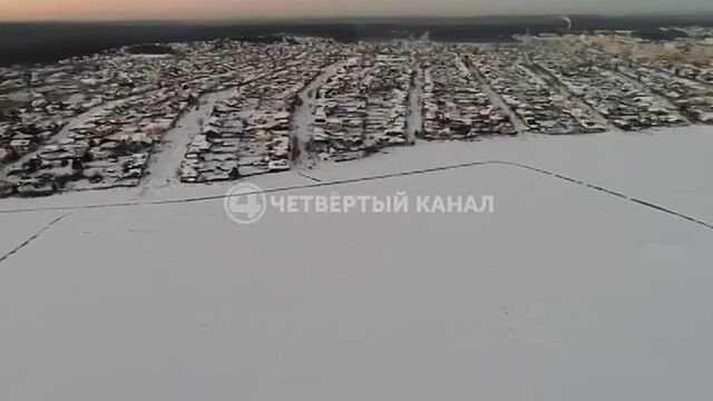 В Сысерти открыли самый большой природный каток на Урале!