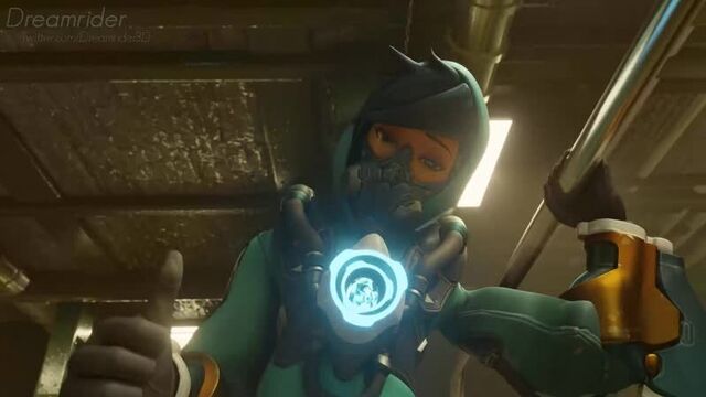 Tracer - Cowgirl; POV; riding; vaginal fucked; pussy view; 3D sex porno hentai; [Overwatch]