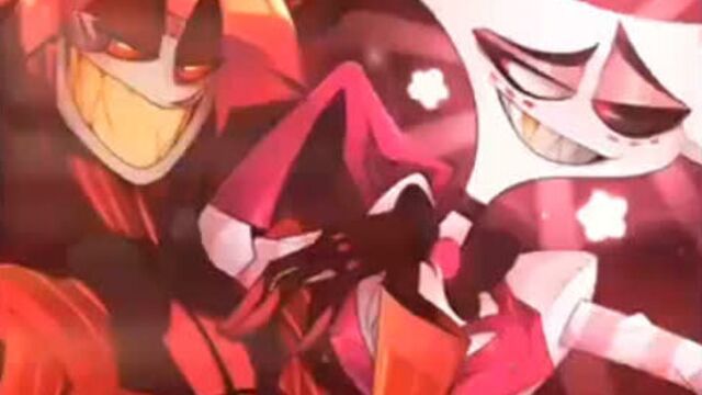↬ hazbin hotel ; angel dust x alastor