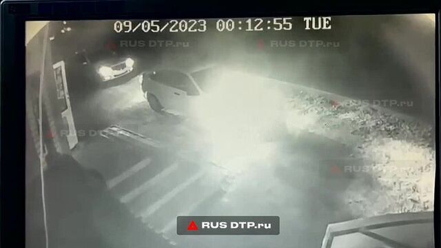 Момент ДТП с участием Дианы Сафаровой - Rusdtp.ru