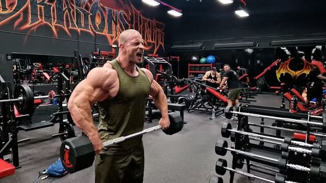 Michal Krizanek Trains Delts & Triceps