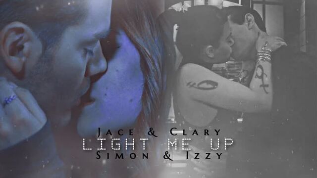 Jace and Clary, Simon and Isabelle ○ Light Me Up ○ ColorsOfAurora и Pandieex