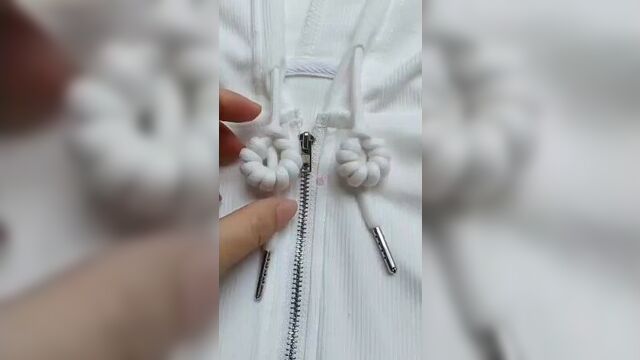 Как красиво завязать шнурки на кофте