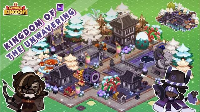 Dark Cacao Village Decor _ Cookie Run Kingdom (720p)