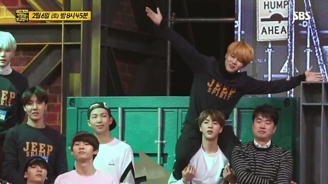 160204 BTS Behind Cam @ SBS Idol Survival Show: The Boss is Watching Preview