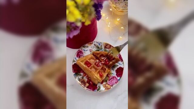 МЯГКИЕ БАНАНОВЫЕ ВАФЛИ НА КЕФИРЕ