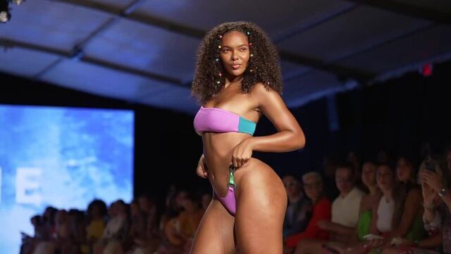 Amber Keaton in Slow Motion Pt 3 of 3 / Miami Swim Week 2022