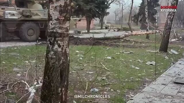 Мариуполь БТР 82