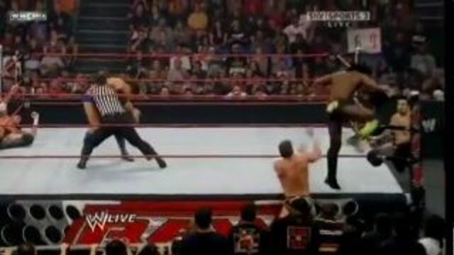 CM Punk & Kofi Kingston vs Ted DiBiase & Cody Rhodes [Raw 27.10.08] WWE Tag Team Championship [MainEvent.Su and Wrestl