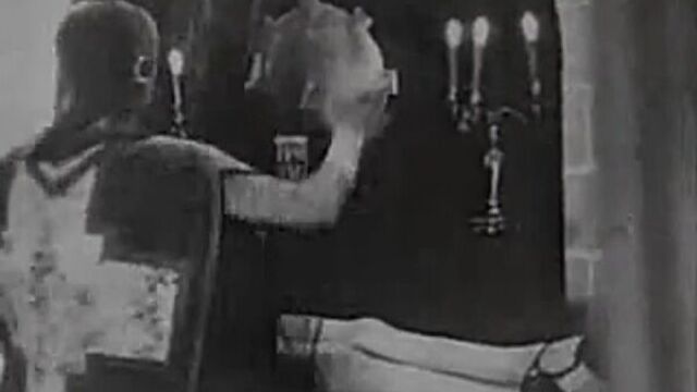 Retro Naked Satanic Ritual