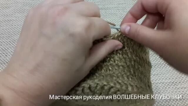Урок #6 Полустолбик с накидом Уроки вязания крючком для новичков