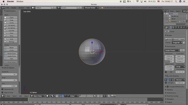 Blender 3D моделирование / Урок #3 - Создание персонажа