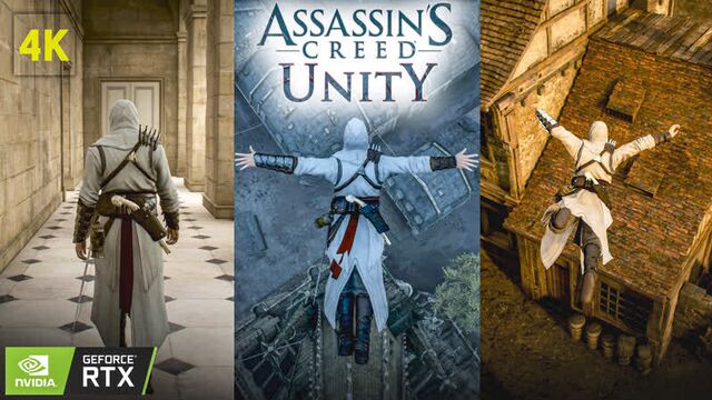 Мастер Ассасин (Альтаир ибн Ла-Ахад) | Assassin's Creed Unity | RTX™ 4K | Лучшие технологи NVIDIA