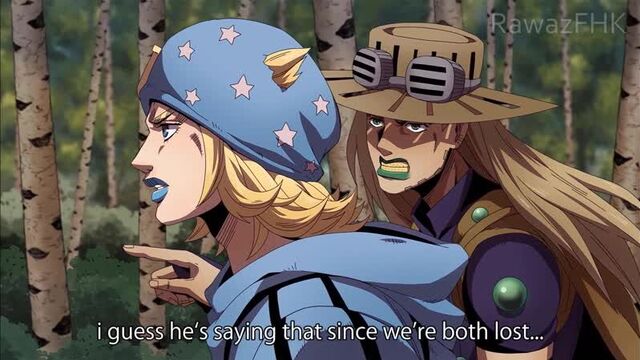Fall Off Your Horse! Gyro Zeppeli Animated 「JoJo's Bizarre Adventure: Steel Ball Run」Русская Озвучка NoTitleProd