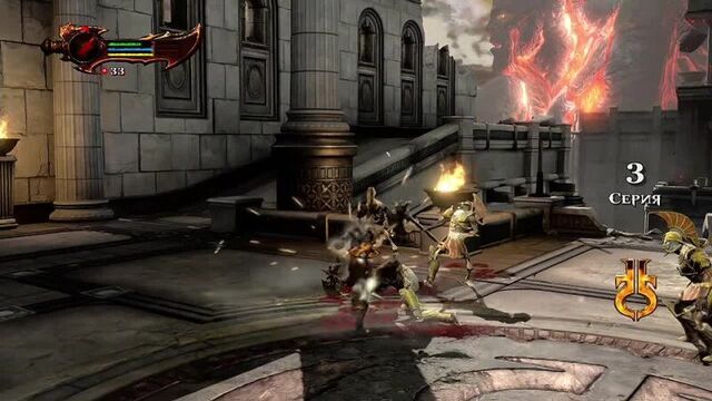 [RusGameTactics] Прохождение God of War 3 Remastered [60 FPS] — Часть 6: Босс: Гелиос