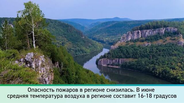 Башгидрометцентр дал прогноз погоды на июнь