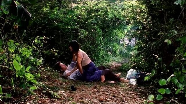 Yunjin Kim - Milae (2002) (эротическая постельная сцена из фильма знаменитость трахается голая hot sex scene)