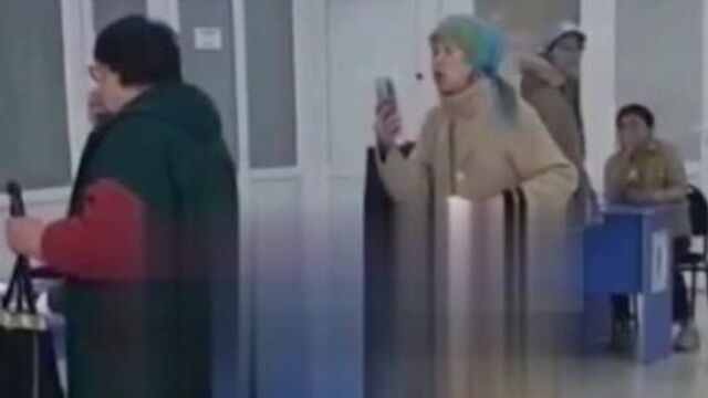 Казашка напала на русскую бабулю