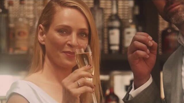 Uma Thurman, Maggie Q Nude - The Con Is On (2018)