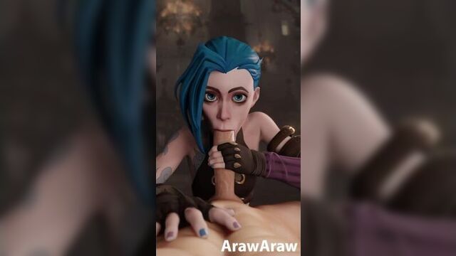 League of Legends Hentai | Lol Porn | [League of Porn] Arcane jinx Ъ (arawaraw)