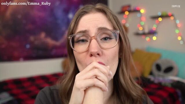 Emma Ruby ASMR - Talking You Through Your First Handjob & Blowjob (OnlyFans)