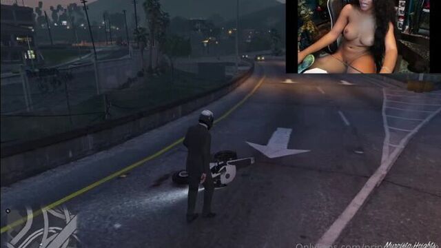Naked Helayna Marie / Princess Marie plays Gta V onlyfans стримы тикток онлифвнс сливы голые сиськи