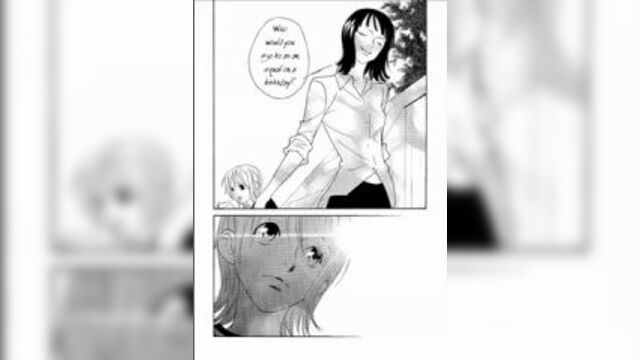 Luffy x Nami doujinshi - I don't like birthdays