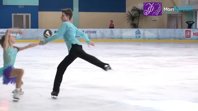 Vasilisa KAGANOVSKAYA / Valery ANGELOPOL - FD, Junior Moscow Chmp 2020