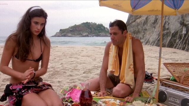 Michelle Johnson, Demi More Nude - Blame It on Rio (1984)