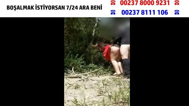 Ormanda Kırmızı Elbiseli Türk Hatun Kudurmuş Ormanda Siktiriyor (TÜRK PORNO) (TÜRK İFŞA)
