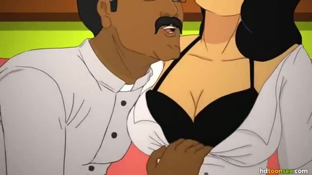 Busty indian milf gets fucked in indian sex cartoon