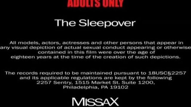 The Sleepover Chad White, Kylie Rocket, Whitney Wright