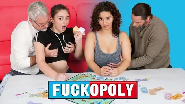 Crystal Chase & Sophia Burns - Truth Or Dare Goes Too Far [2023, Teen, Foursome, Blowjob, Hardcore, All Sex, 1080p HD]
