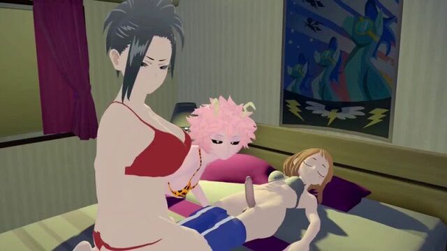 my-hero-academia-sleepover-gopherbagel #Futa #Futanari