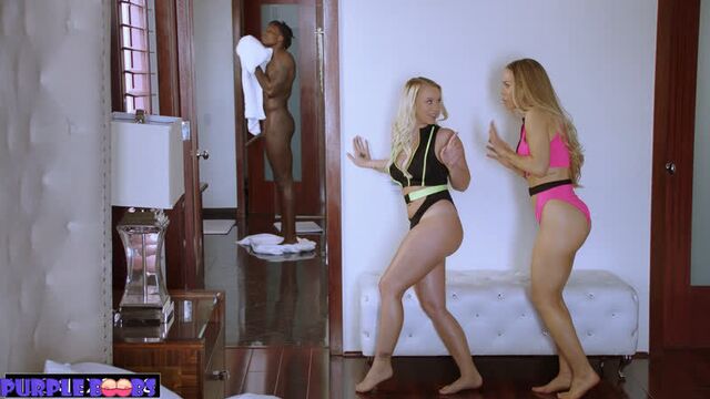 Bailey Brooke, Nicole Aniston Truth And Dare [HD1080, group, blonde,black,bbc,interracial,sex,porno,hardcore,teen,young,blowjob]