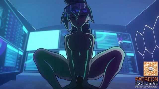 2D hentai porn cartoon порно мульт Silver Wolf
