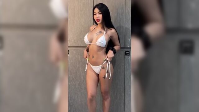 Praewasian nude asian big tits lingerie insta азиатки сиськи белье бикини разделась студентки 4