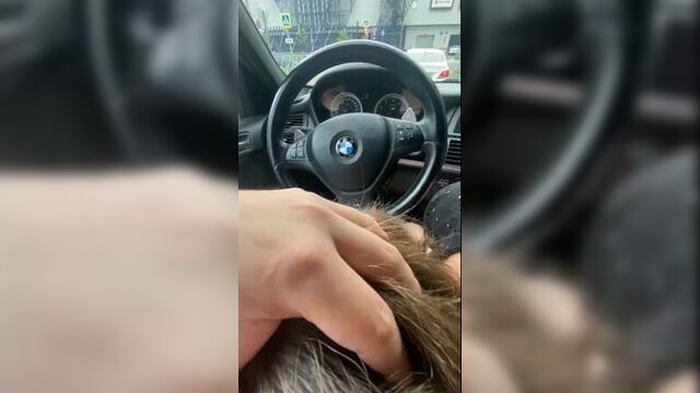 Минет за рулём) SexWife Жена для секса.mp4