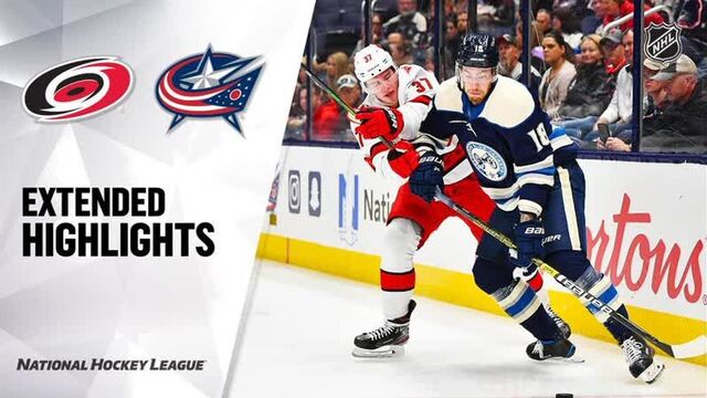 Carolina Hurricanes vs Columbus Blue Jackets Oct 24, 2019 HIGHLIGHTS HD