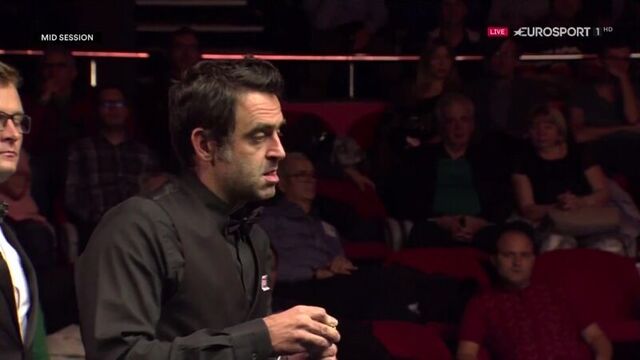 Snooker. European Masters 2016. Ronnie O'Sullivan - Mark Davis. QF