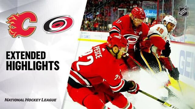 Calgary Flames vs Carolina Hurricanes Oct 29, 2019 HIGHLIGHTS HD