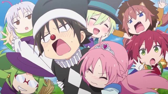 Megami-ryou no Ryoubo-kun | Mother of the Goddess' Dormitory | Комендант общежития богинь ED (ending) 1080p