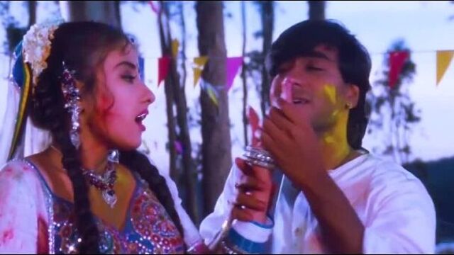 5Rang Di Rang Di - Video Song _ Dhanwaan / Богач _ Karisma Kapoor, Ajay Devgn, Manisha Koirala, Suresh Wadkar