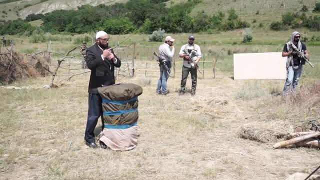 Speech by the official representative of the Republic of Afghanistan Suleymani ibn Jamal in the village of Khazar