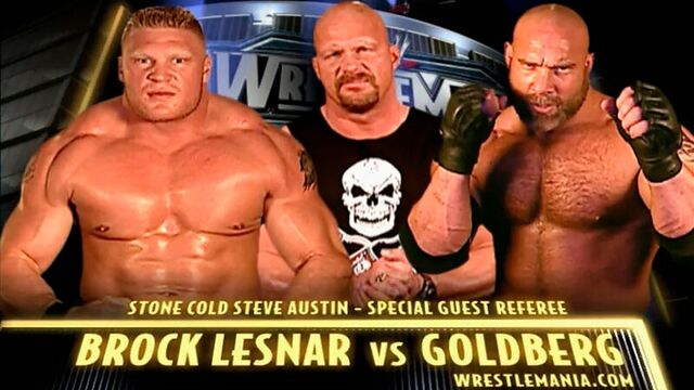 Brock Lesnar vs Goldberg - WrestleMania 20 (14.03.2004)