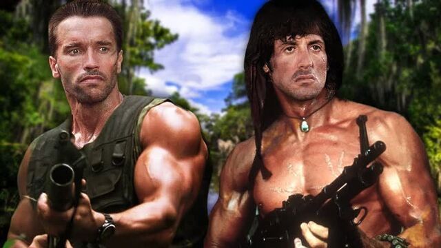 ARNOLD SCHWARZENEGGER vs SYLVESTER STALLONE ⭐ Трансформация